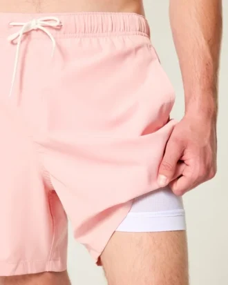 Hawaii Graphic Mid-Thigh Volley badebukser