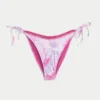 Heklet stil med bånd på siden Cheeky bikinibukse