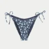 Heklet stil med bånd på siden Cheeky bikinibukse