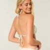 Heklet triangelbikinitopp
