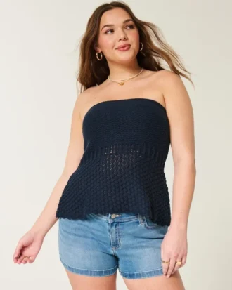 Heklet tube-top