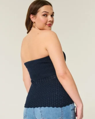 Heklet tube-top