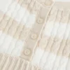 Henley-babydoll-top med korte ermer