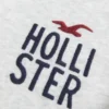 Hettegenser med logo og glidelås
