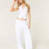 Hollister Livvy lav midje bukser med vide ben