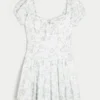 Hollister Sofia Drop-Waist Bubble Skort Dress