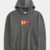 Hollister x Taco Bell Boxy Graphic Hoodie
