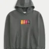 Hollister x Taco Bell Boxy Graphic Hoodie