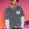 Hollister x Taco Bell Boxy Heavyweight Graphic Tee
