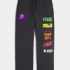 Hollister x Taco Bell Grafisk baggy joggebukse