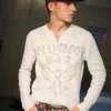 Hollywood Graphic Thermal Henley