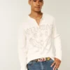 Hollywood Graphic Thermal Henley