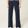 Høybuksede baggy jeans