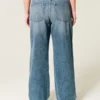 Høybuksede baggy jeans