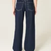 Høybuksede baggy jeans
