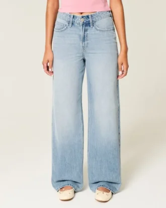 Høyt liv, medium vask, baggy jeans