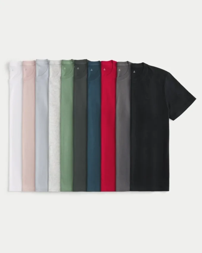 Icon Crew T-skjorte 10-pakning