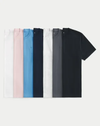 Icon Crew T-skjorte 7-pakning