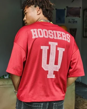 Indiana University Hoosiers grafisk fotballtrøye