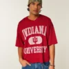 Indiana University Hoosiers grafisk fotballtrøye