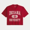 Indiana University Hoosiers grafisk fotballtrøye