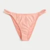 Jacquard-bikinibukse med doble stropper