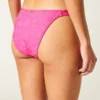 Jacquard-bikinibukse med doble stropper