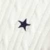 Kabelstrikket Star Crew-genser