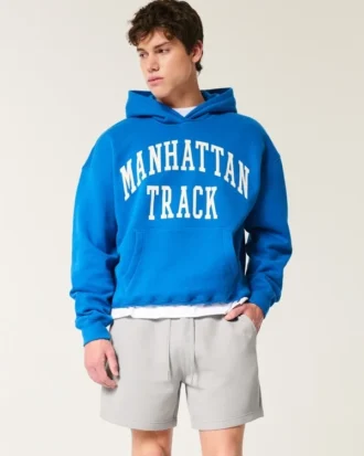 Kjølig fleece-shorts til midt på låret