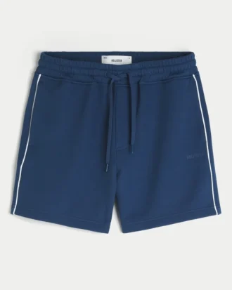 Kjølig fleece-shorts til midt på låret