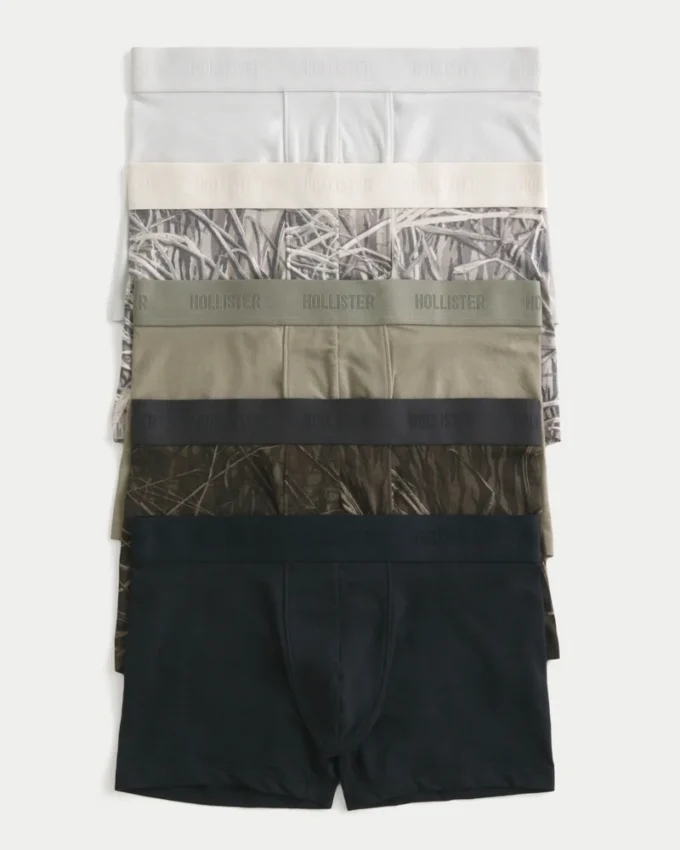 Klassisk lengde boxershorts 5-pakning
