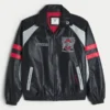 Kunstlær The Ohio State University Buckeyes grafisk jakke