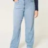 Kurvet Ultra High-Rise Medium Wash Dad Jeans