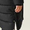 Lang pufferparkas