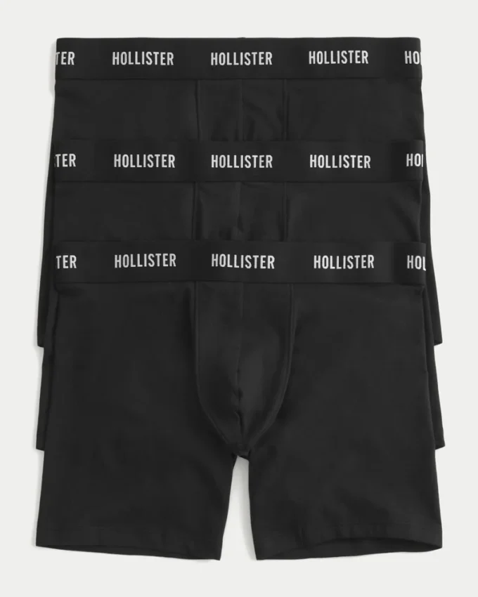 Langere boxershorts, 3-pakning