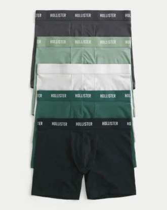 Langere boxershorts, 5-pakning