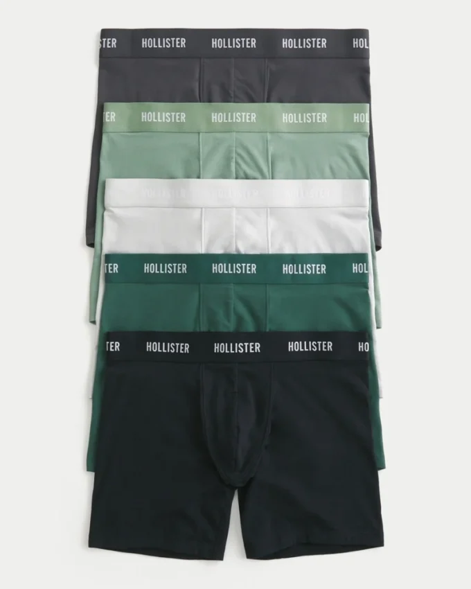 Langere boxershorts, 5-pakning