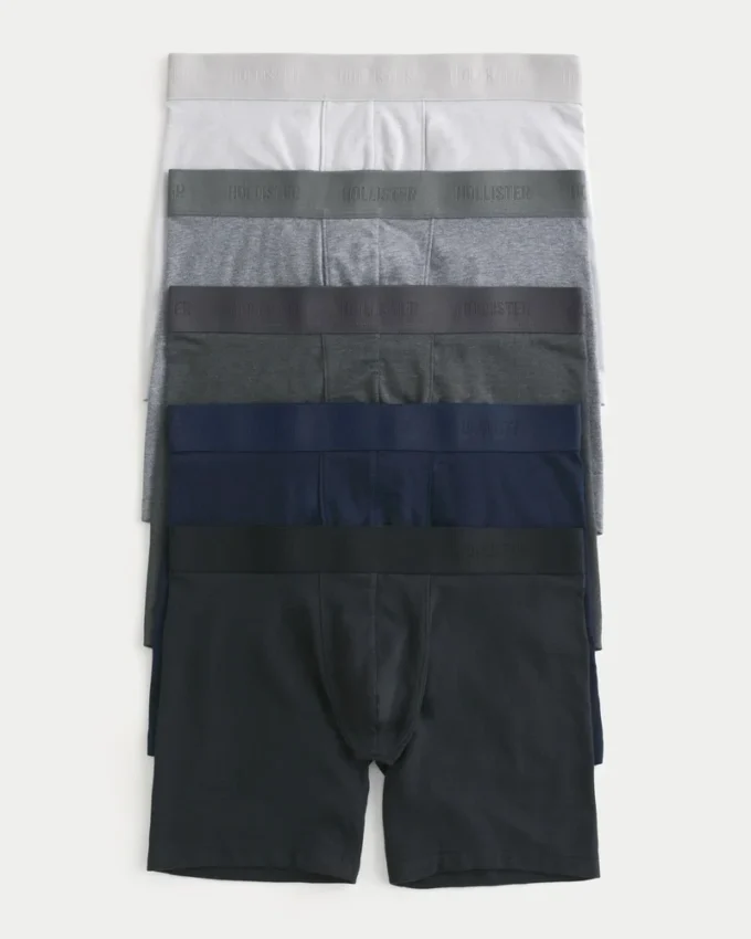 Langere boxershorts, 5-pakning