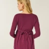 Langermet babydoll-top med klembust