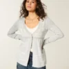 Langermet Flyaway Babydoll Cardigan