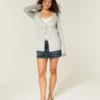 Langermet Flyaway Babydoll Cardigan