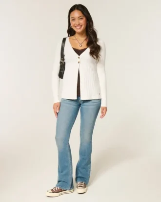 Langermet Flyaway Babydoll Cardigan
