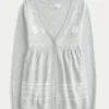 Langermet Flyaway Babydoll Cardigan