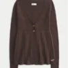 Langermet Flyaway Babydoll Cardigan