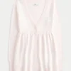 Langermet Flyaway Babydoll Cardigan
