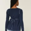 Langermet Henley Babydoll-top