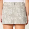 Lav midje Camo Twill miniskjørt