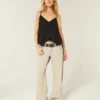 Lavt sittende, lysvaskede baggy jeans