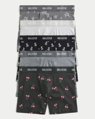 Lengre boxershorts, 5-pakning