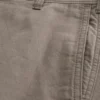 Linen-Blend Flex Waist Baggy Pants
